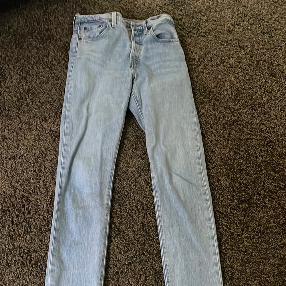 Levis women 501 skinny
